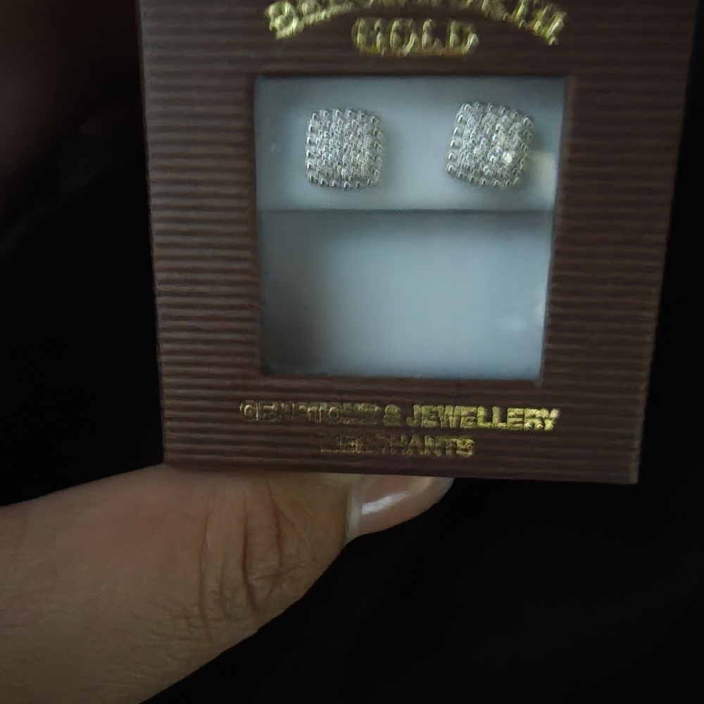 Elegant Silver Stud Earrings